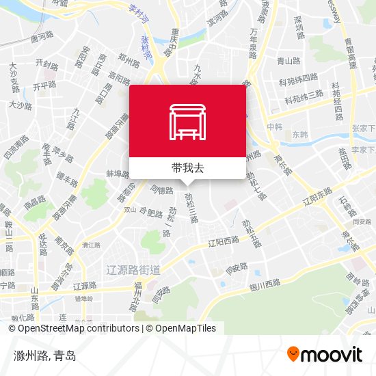 滁州路地图