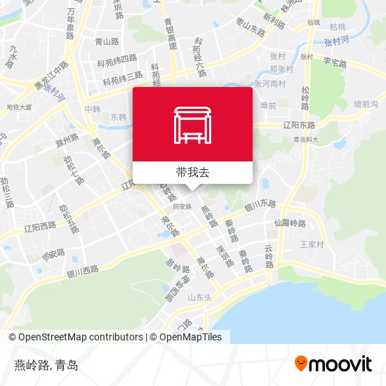 燕岭路地图