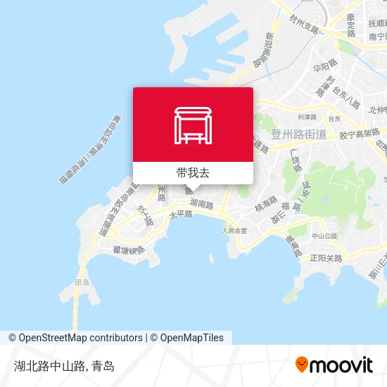 湖北路中山路地图
