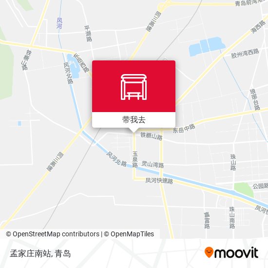 孟家庄南站地图