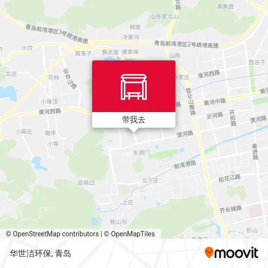 华世洁环保地图