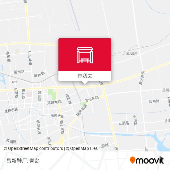 昌新鞋厂地图