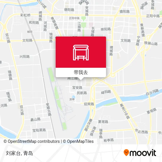 刘家台地图