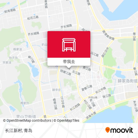 长江新村地图