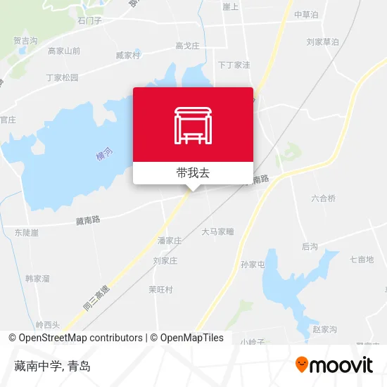 藏南中学地图