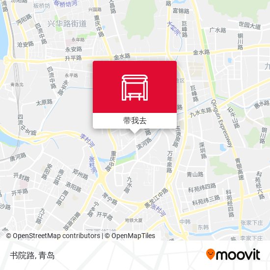 书院路地图