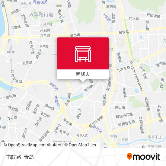 书院路地图
