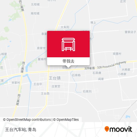 王台汽车站地图