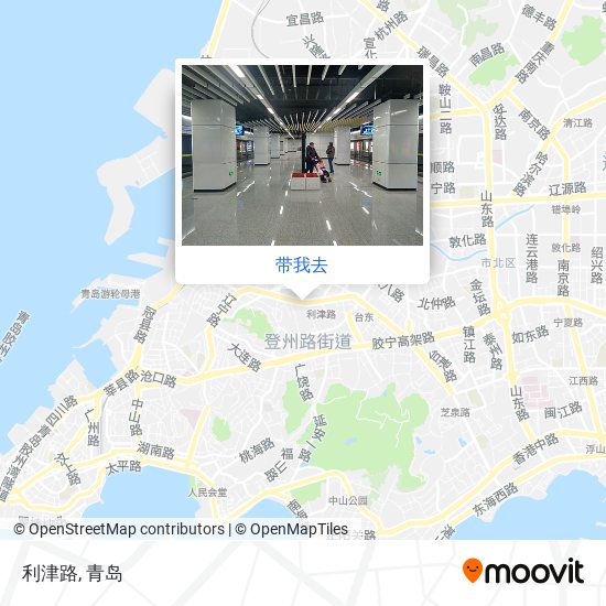 利津路地图