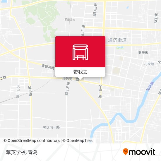 萃英学校地图