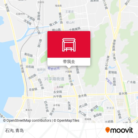 石沟地图