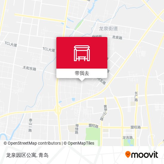 龙泉园区公寓地图