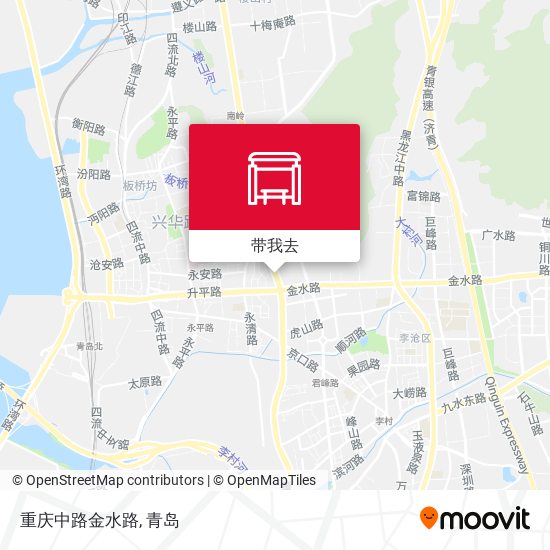 重庆中路金水路地图