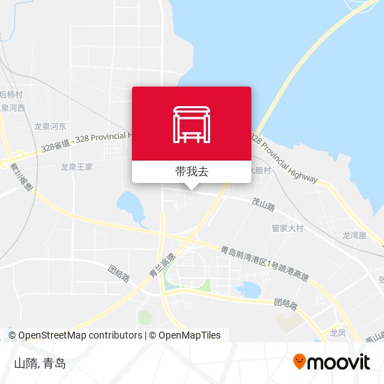 山隋地图