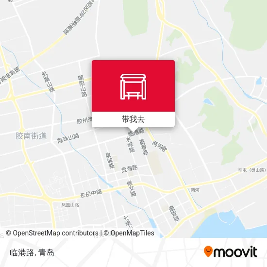临港路地图