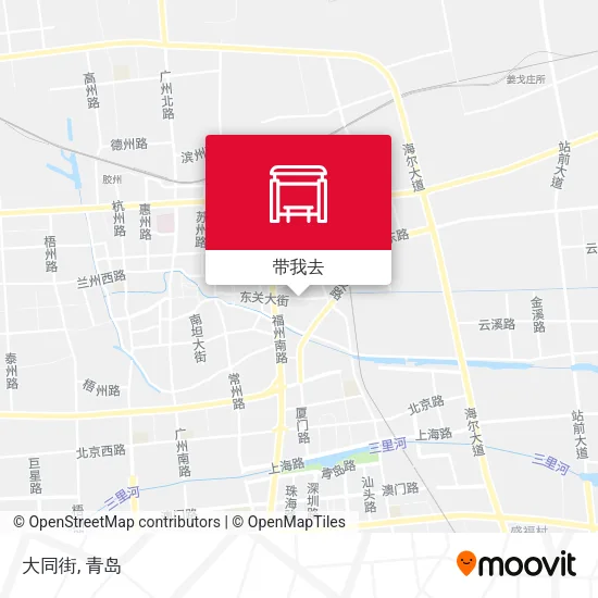 大同街地图