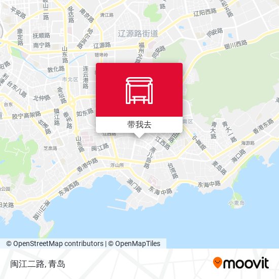 闽江二路地图