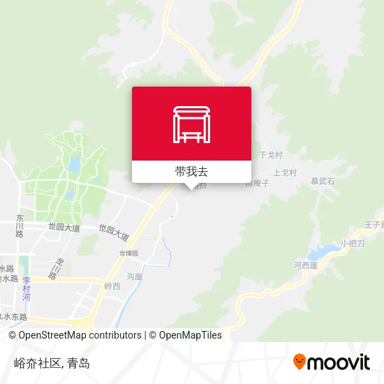 峪夼社区地图