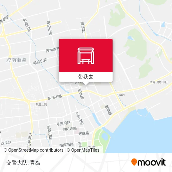 交警大队地图