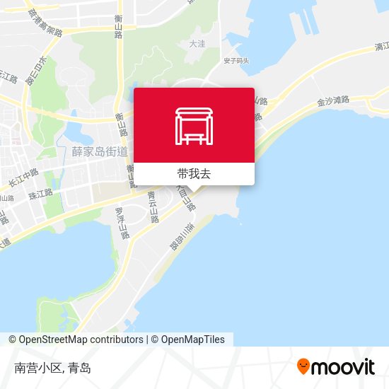南营小区地图