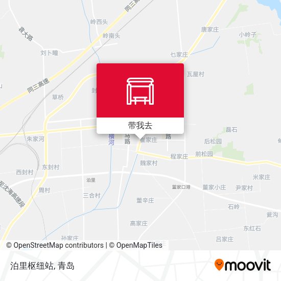 泊里枢纽站地图