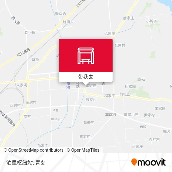 泊里枢纽站地图