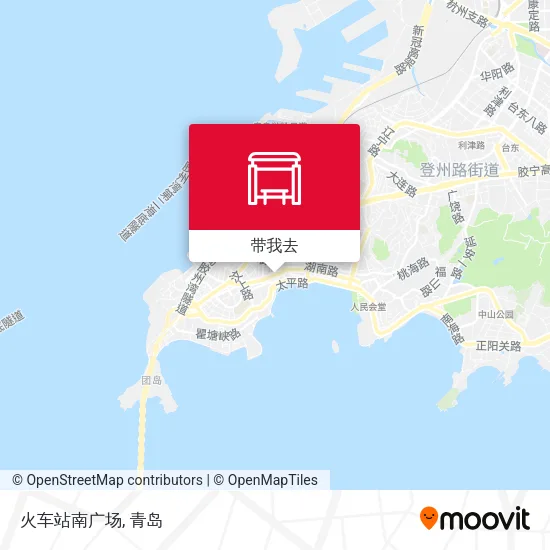 火车站南广场地图