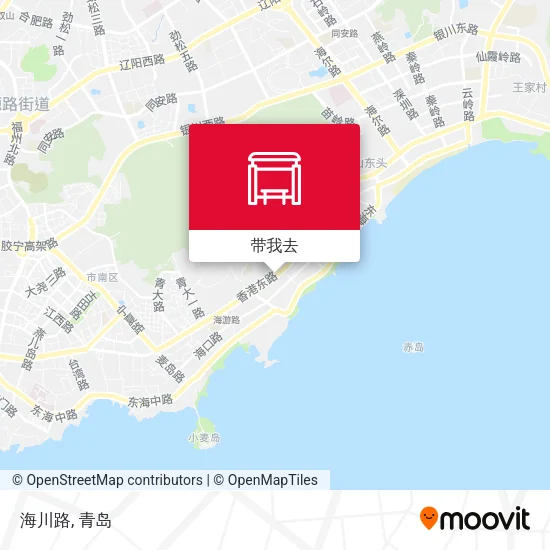 海川路地图