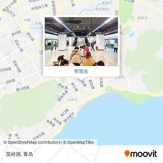 苗岭路地图