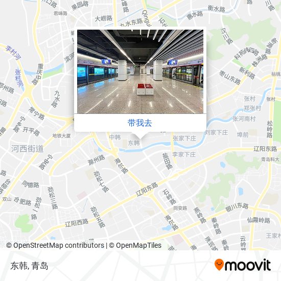 东韩地图
