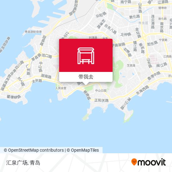 汇泉广场地图