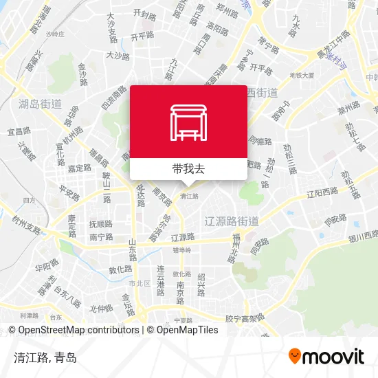 清江路地图