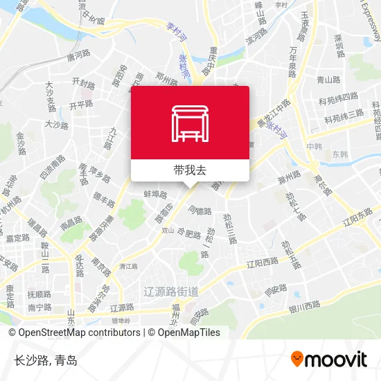 长沙路地图