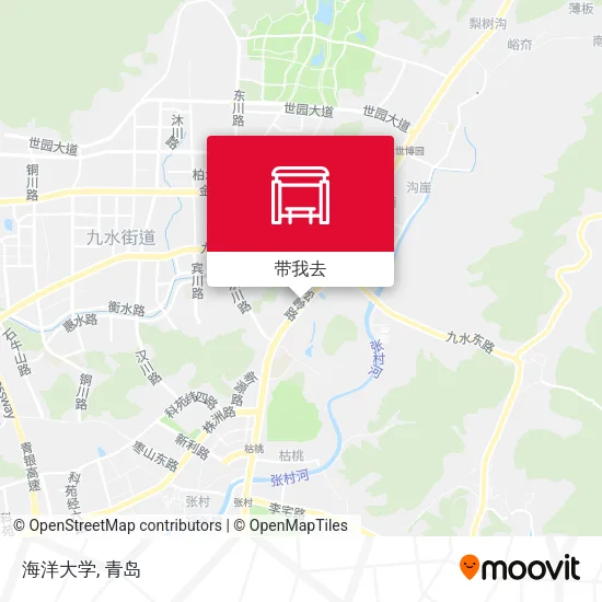 海洋大学地图
