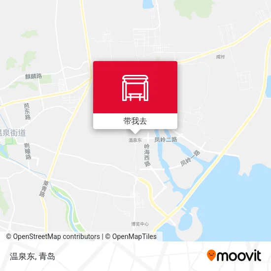 温泉东地图