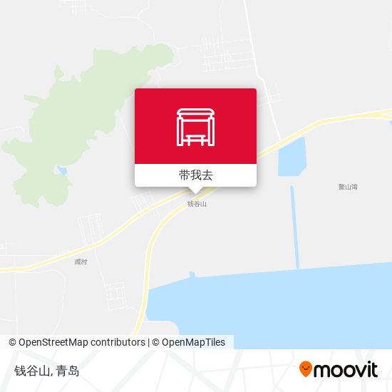 钱谷山地图