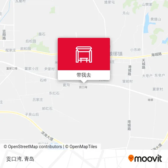 贡口湾地图