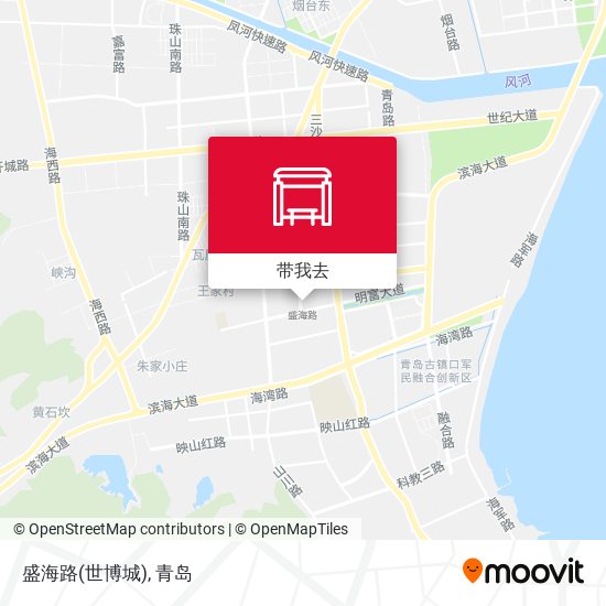 盛海路(世博城)地图