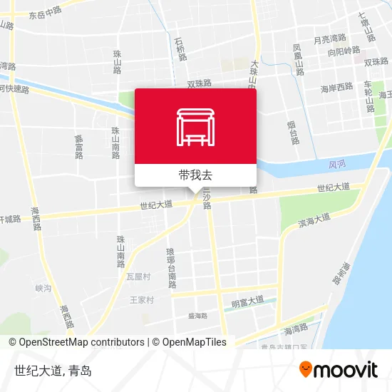 世纪大道地图