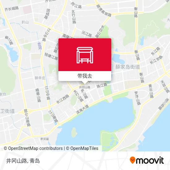 井冈山路地图