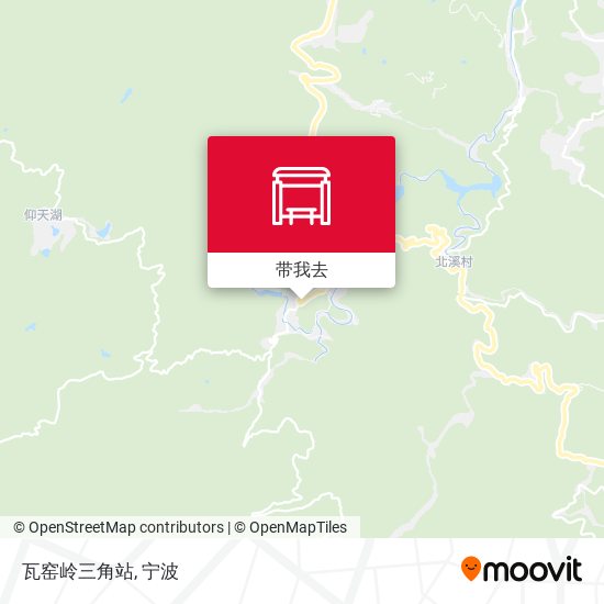 瓦窑岭三角站地图