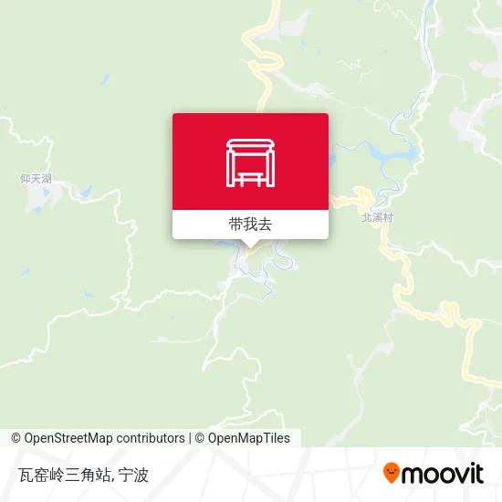 瓦窑岭三角站地图