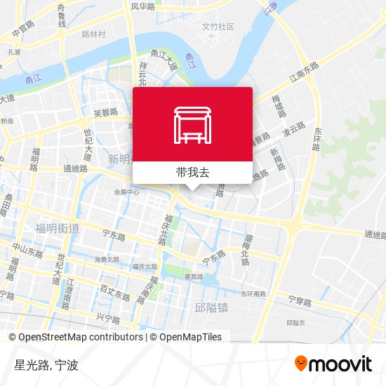 星光路地图
