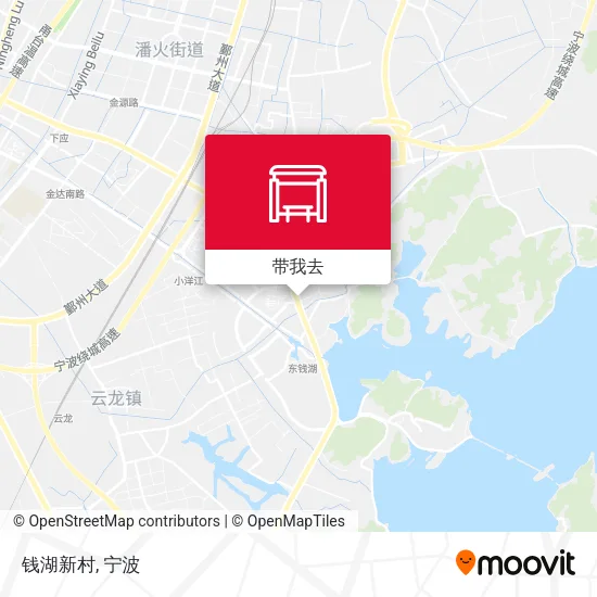 钱湖新村地图