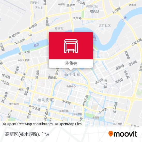 高新区(杨木碶路)地图