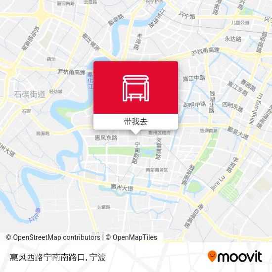 惠风西路宁南南路口地图