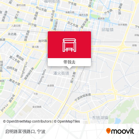 启明路富强路口地图