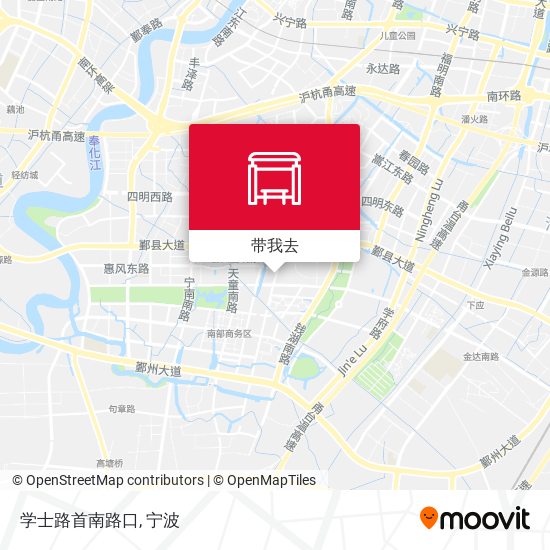 学士路首南路口地图