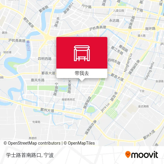 学士路首南路口地图