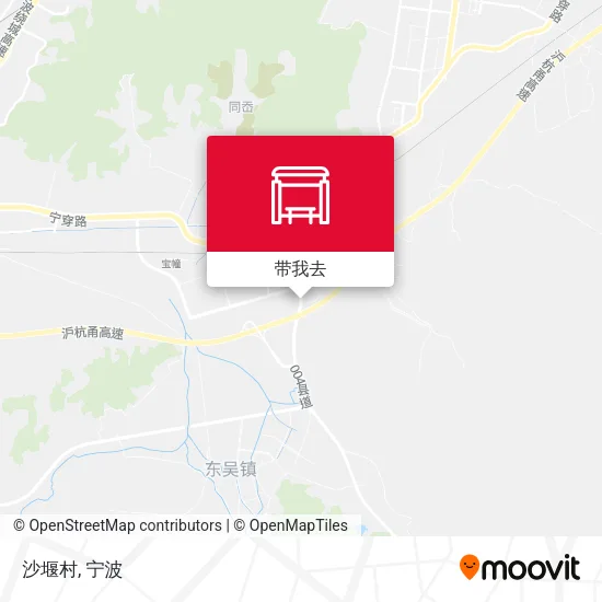 沙堰村地图